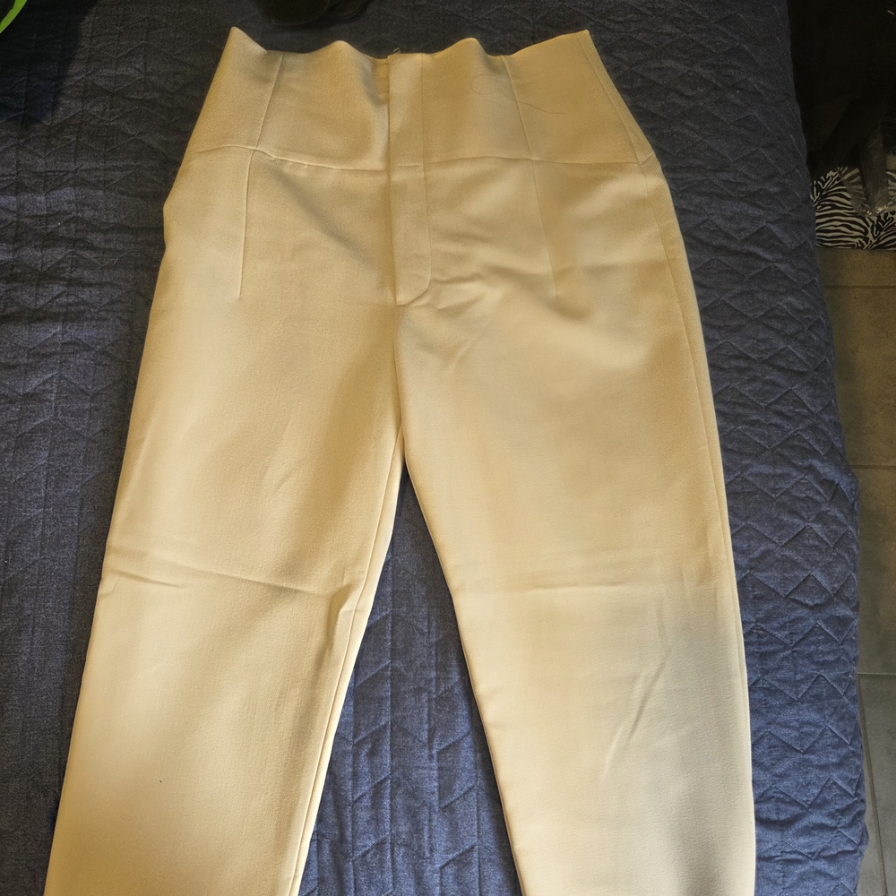 Zara Cream Trousers